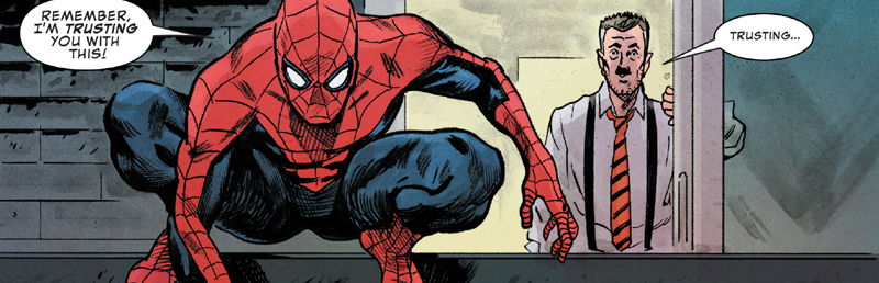 Illustration for article titled A Heartbreaking Reveal in Spectacular Spider-Man Shows That the Webslinger's Greatest Enemy Isn't Just a Punchline